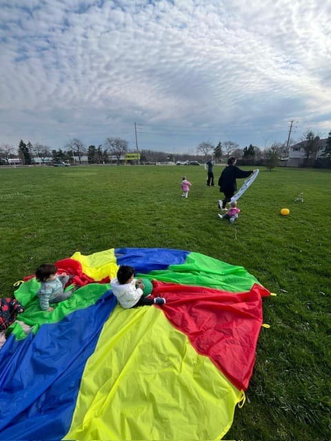 Children playing in the park